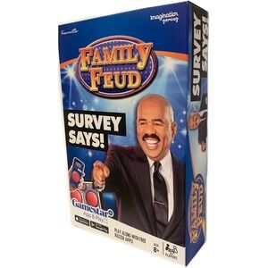 Family FEUD Survey Says Edition Card Game Board Family Fun NEW